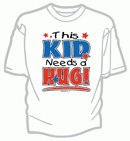 Kid Needs a Hug Tshirt - Youth