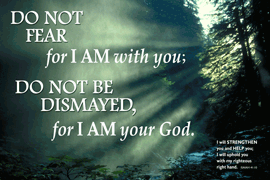 Do Not Fear Isaiah 41:10 Posters