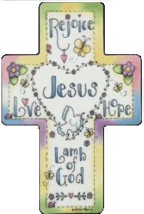 Jesus Cross Shaped Pocket Card