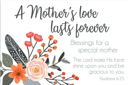 A Mothers Love Lasts Forever Pocket Cards