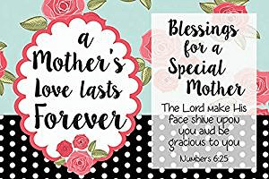 A Mothers Love Lasts Forever Pocket Card
