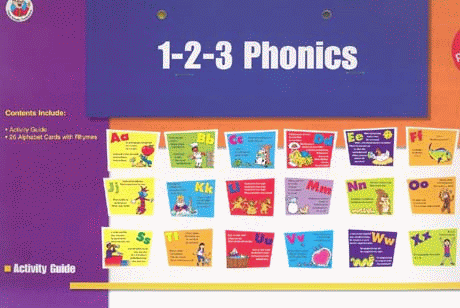 1-2-3 Phonics Bulletin Board Set