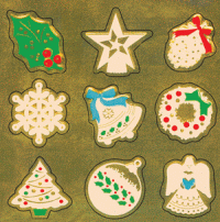 Holiday Ornament Stickers - Only 3 Left