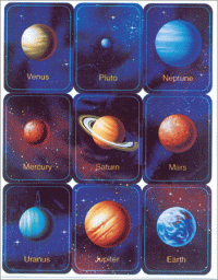 Planet & Solar System Stickers