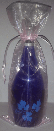 Light Pink Wine Bottle Gift Bag - ON SALE Qtys Limited