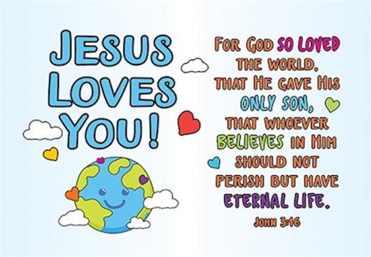 For God so Loved the World Pocket Card