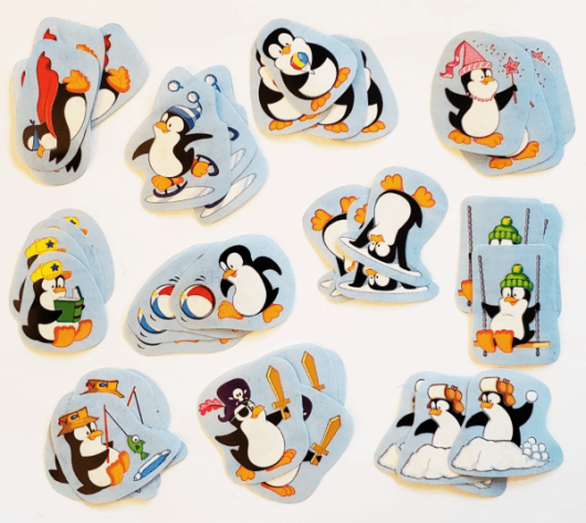 Happy Penguin Cut-Outs