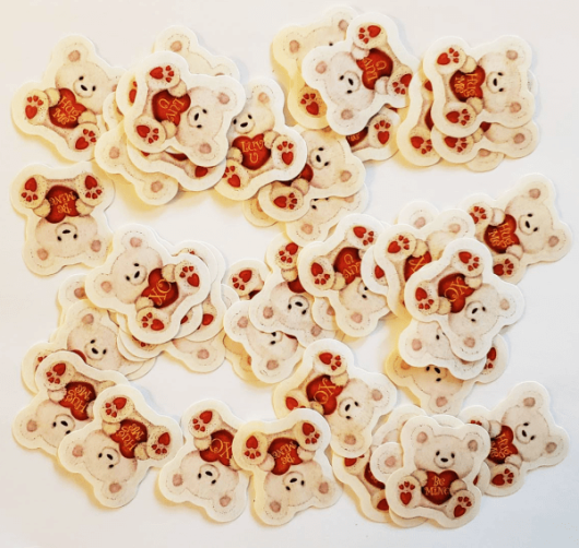 Valentine Bears Cut-Outs